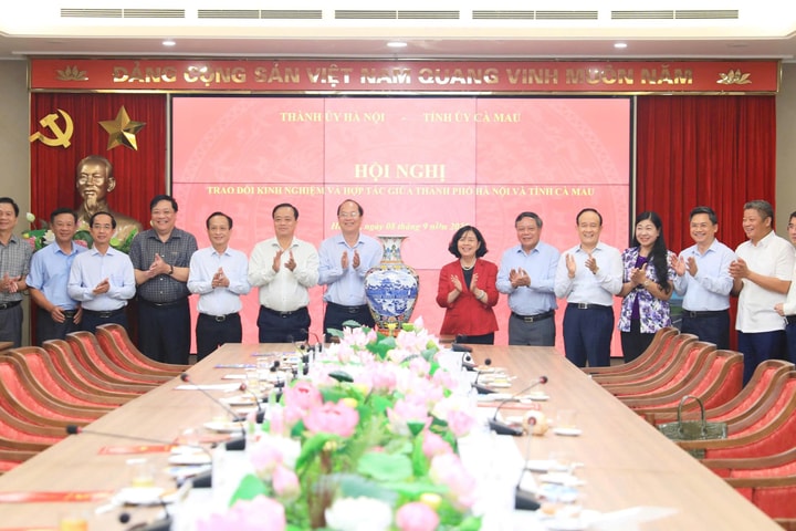 Hà Nội và Cà Mau đẩy mạnh hợp tác các lĩnh vực tiềm năng, thế mạnh