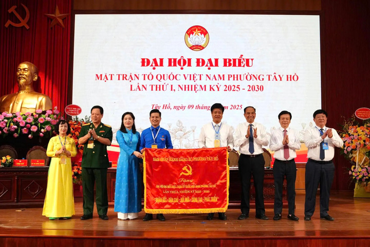 Uỷ ban MTTQ Việt Nam phường Tây Hồ tổ chức Đại hội đại biểu lần thứ I