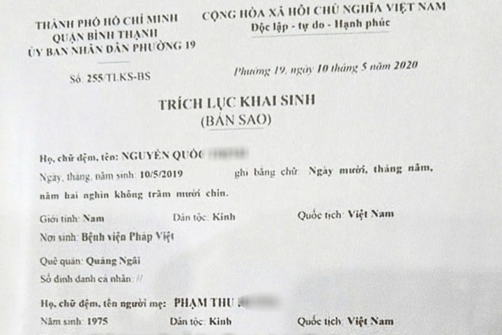 Một người bất ngờ bị giả mạo trích lục khai sinh?