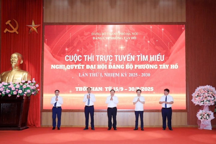 Hà Nội Phường đầu tiên phát động cuộc thi tìm hiểu Nghị quyết về Đảng