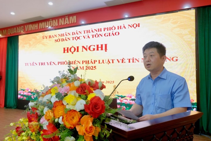 Sở Dân tộc và Tôn giáo thành phố Hà Nội Phổ biến chính sách, pháp luật về tín ngưỡng cho gần 400 đại biểu