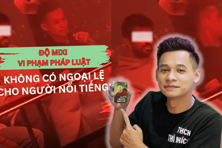 Streamer Độ Mixi vi phạm pháp luật: không có ngoại lệ cho người nổi tiếng