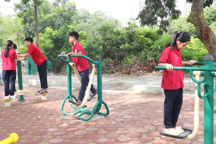 Xã Bát Tràng (Hà Nội) Khánh thành công trình thanh niên "Sân chơi thanh thiếu nhi”