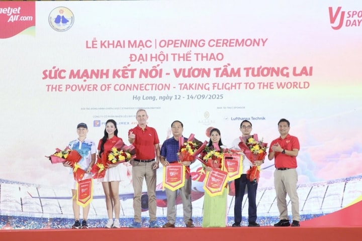 Khí thế sôi nổi và ý nghĩa tại Đại hội Thể thao Vietjet 2025