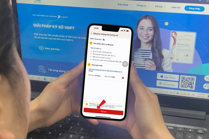 VNPT miễn phí dịch vụ chữ ký số VNPT SmartCA để công dân ký số trên Cổng dịch vụ công