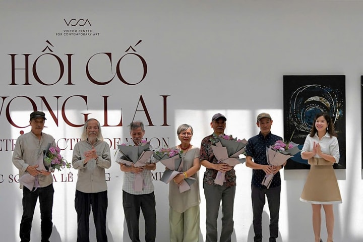 VCCA tổ chức triển lãm “Hồi Cố Vọng Lai” tôn vinh 3 họa sĩ gạo cội