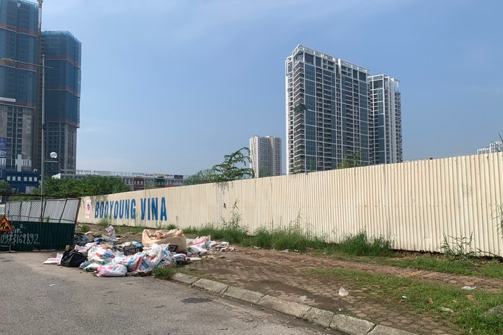 Phường Hà Đông: Dự án Khu chung cư quốc tế Booyoung dang dở giữa lòng đô thị