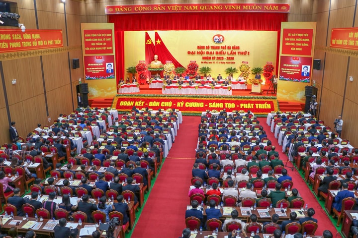 Khai mạc trọng thể Đại hội Đại biểu Đảng bộ thành phố Đà Nẵng lần thứ I nhiệm kỳ 2025-2030