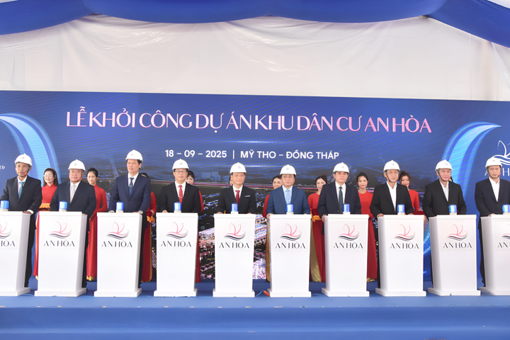 Đồng Tháp khởi công Khu dân cư An Hòa quy mô hơn 2.000 tỷ