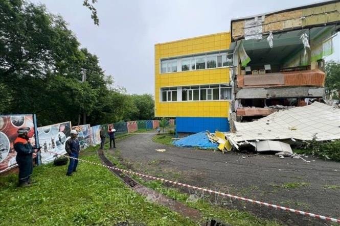 Động đất 7,8 độ làm rung chuyển vùng Viễn Đông của Nga