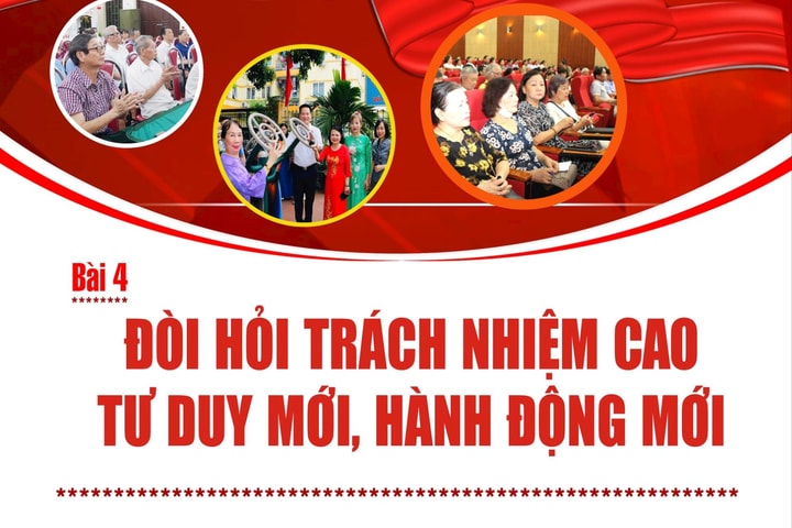 Bài 4: Đòi hỏi trách nhiệm cao, tư duy mới, hành động mới