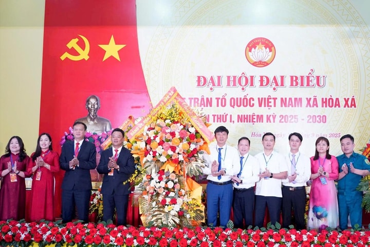 Đại hội đại biểu Mặt trận Tổ quốc xã Hòa Xá nhiệm kỳ 2025-2030 thành công tốt đẹp