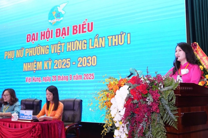 Phụ nữ phường Việt Hưng: "Đoàn kết - Sáng tạo - Khát vọng" hướng tới nhiệm kỳ mới