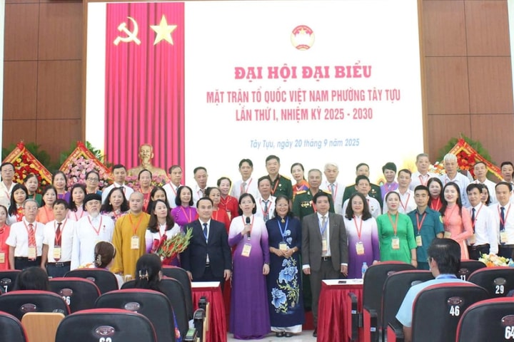 Đồng chí Chu Thị Thu Hà giữ chức Chủ tịch Ủy ban MTTQ phường Tây Tựu