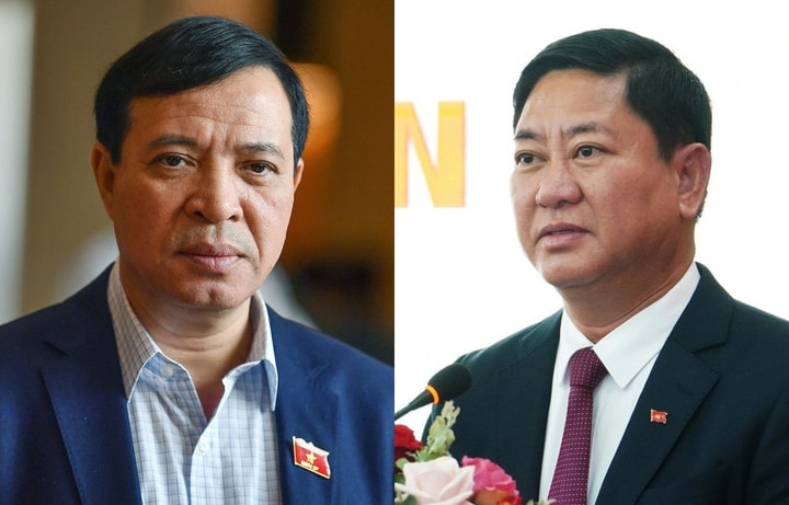 Cho thôi làm nhiệm vụ đại biểu Quốc hội đối với các ông Lại Thế Nguyên và Trần Quốc Nam