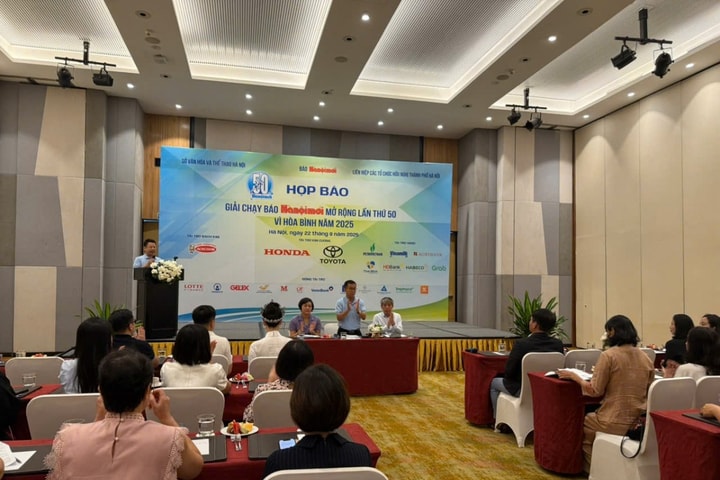 Giải chạy Báo Hànộimới lần thứ 50: Hành trình nửa thế kỷ vì hòa bình và sức khỏe cộng đồng