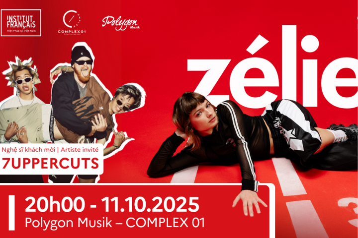 Quán quân giải thưởng FAIR của Pháp Zélie lưu diễn tại Việt Nam