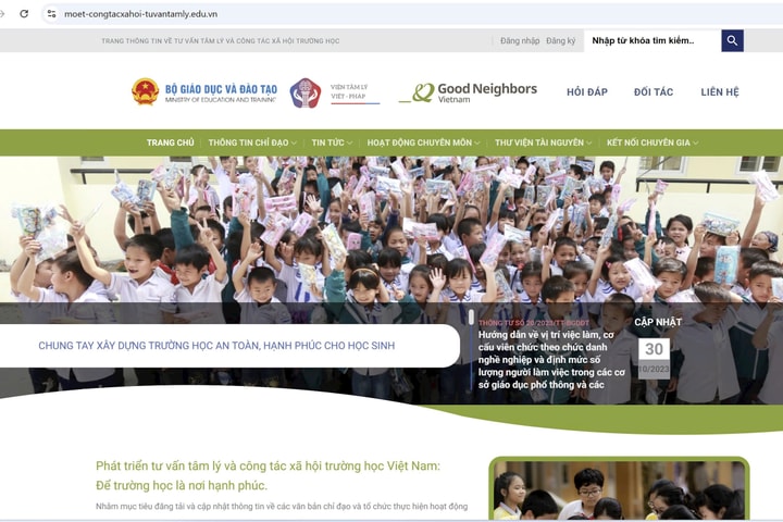 UBND cấp tỉnh chỉ đạo, bố trí nhân sự tư vấn trường học