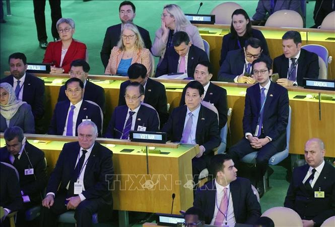 Chủ tịch nước Lương Cường dự Lễ Kỷ niệm 80 năm thành lập Liên hợp quốc