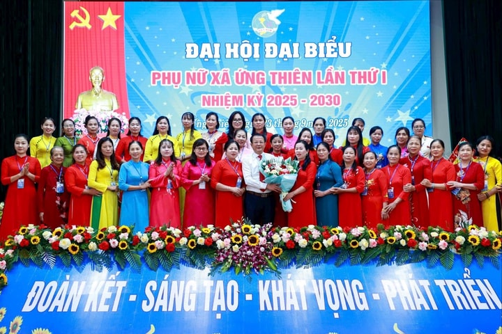 Phụ nữ xã Ứng Thiên tiếp nối truyền thống kiên cường, đảm đang