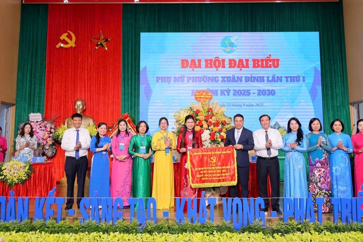 Đồng chí Nguyễn Thị Thúy Vân là Chủ tịch Hội Phụ nữ phường Xuân Đỉnh