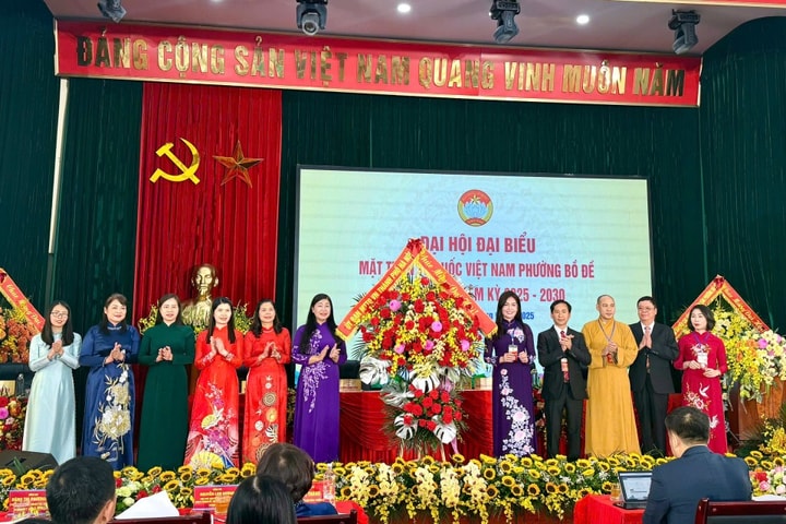 Đại hội Đại biểu MTTQ Việt Nam phường Bồ Đề (Hà Nội) Phát huy vai trò trung tâm khối đại đoàn kết toàn dân