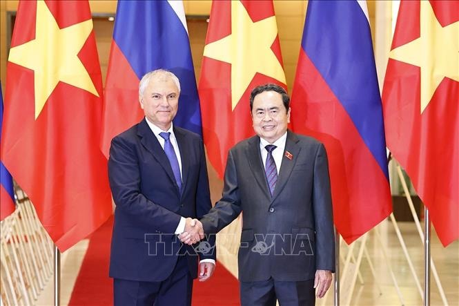Chủ tịch Quốc hội: Việt Nam luôn coi trọng quan hệ hữu nghị truyền thống với Liên bang Nga