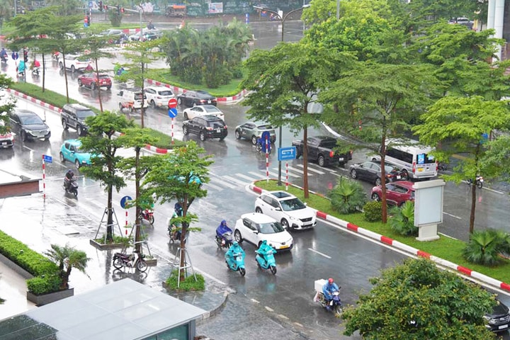 Bắc Bộ mưa diện rộng, vùng ven biển có gió mạnh cấp 6-7