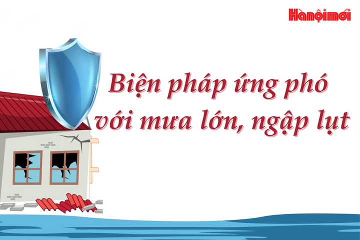Các biện pháp ứng phó mưa lớn, ngập lụt