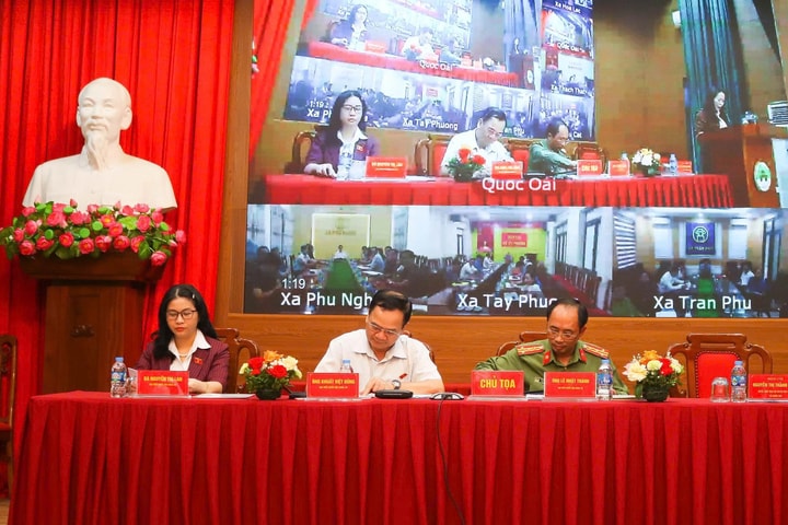 Cử tri đơn vị bầu cử số 8 kiến nghị đến Quốc hội một số nội dung đời sống dân sinh