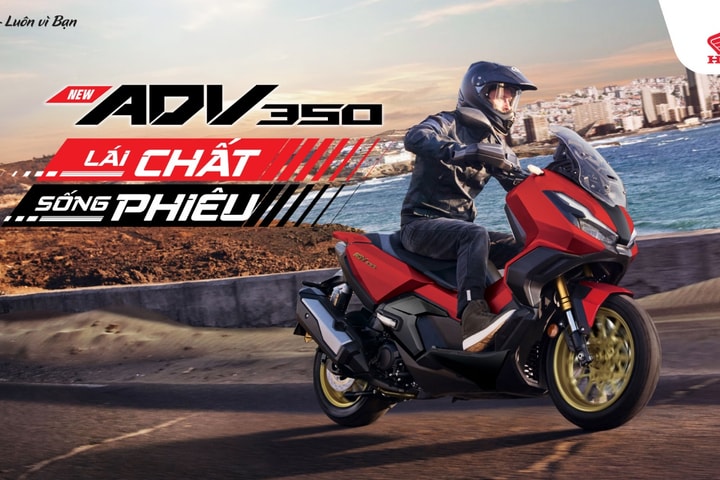 Honda ADV350 lần đầu tiên xuất hiện tại Việt Nam