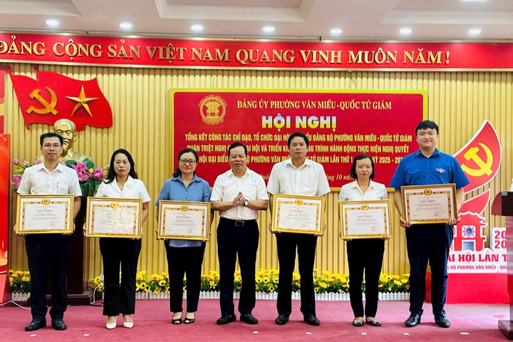 Phường Văn Miếu - Quốc Tử Giám triển khai Nghị quyết Đại hội Đảng bộ lần thứ I