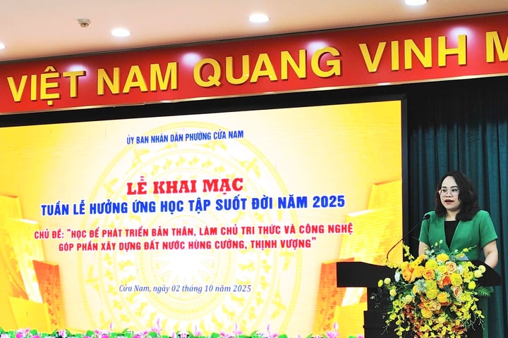 Phường Cửa Nam phát động tuần lễ hưởng ứng học tập suốt đời năm 2025