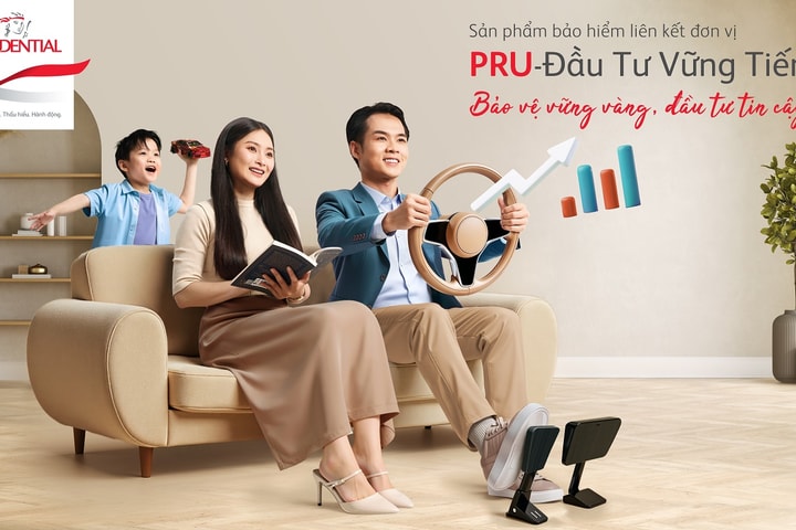 Prudential Việt Nam chính thức ra mắt sản phẩm bảo hiểm liên kết đơn vị Pru-Đầu tư vững tiến
