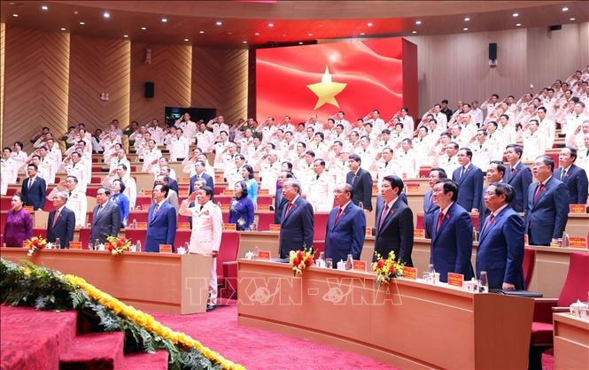 Khai mạc Đại hội đại biểu Đảng bộ Công an Trung ương lần thứ VIII