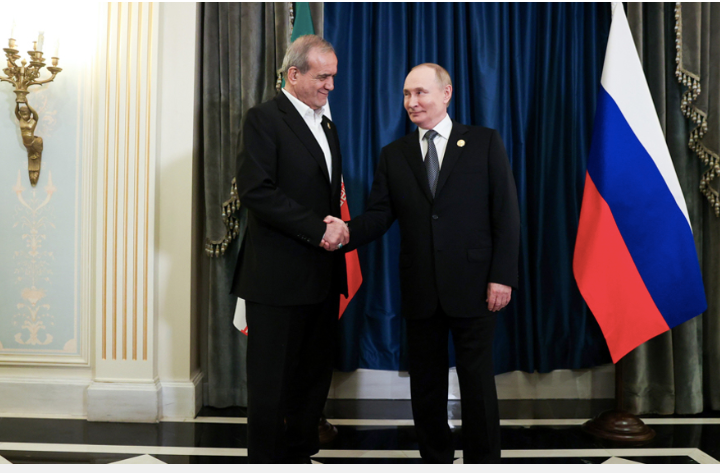 Iran hoan nghênh việc khởi động thỏa thuận đối tác chiến lược với Nga