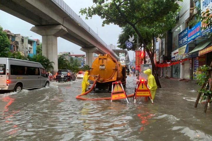 Hà Nội dự phòng 3 kịch bản ngập úng