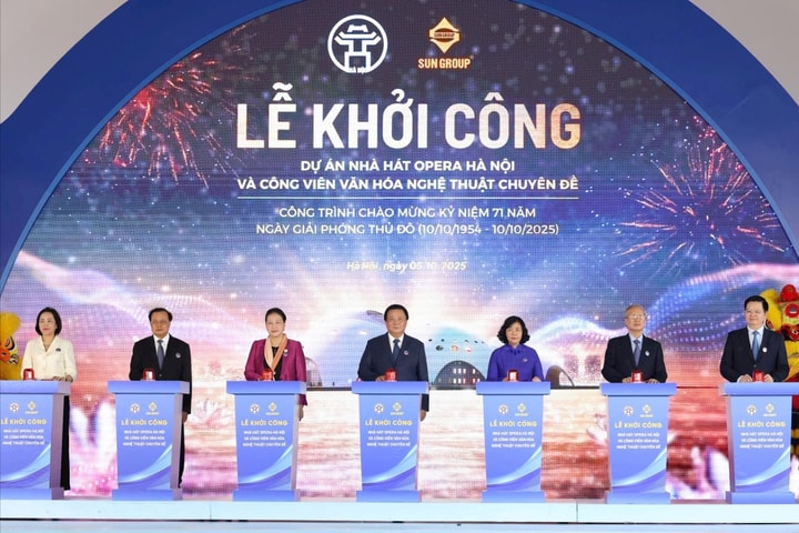 Khởi công Nhà hát Opera Hà Nội và Công viên văn hóa nghệ thuật chuyên đề bên Hồ Tây