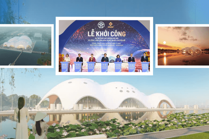Khởi công Nhà hát Opera Hà Nội bên hồ Tây