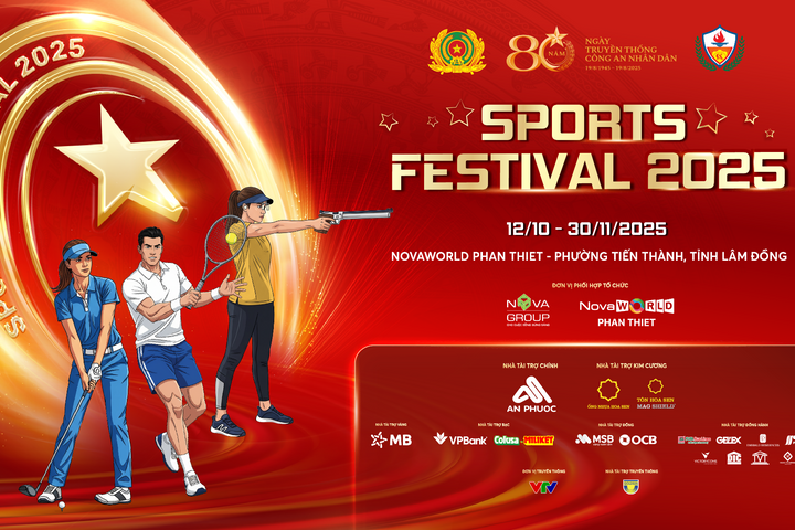 Sports Festival giai đoạn 2: Bùng nổ với Tennis, Golf, bắn súng hơi tại NovaWorld Phan Thiet
