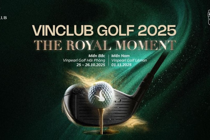 VinClub Golf 2025 chính thức khởi động với chuỗi trải nghiệm hoàng gia