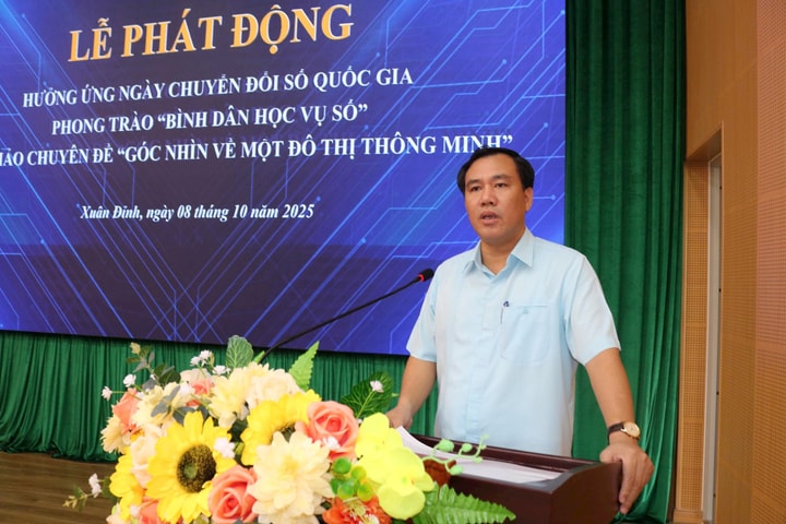 Phường Xuân Đỉnh phát huy vai trò 40 Tổ chuyển đổi số cộng đồng