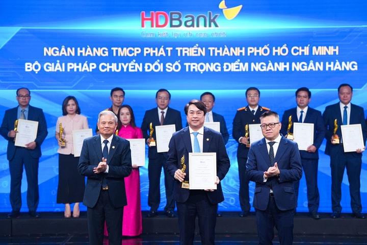 HDBank đạt Giải thưởng Chuyển đổi số Việt Nam 2025