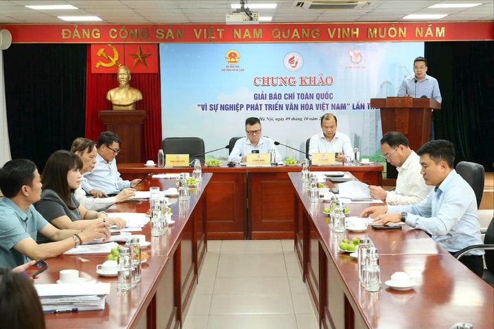 122 tác phẩm vào vòng chung khảo giải báo chí về phát triển văn hóa Việt Nam