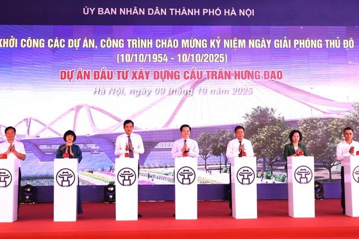 Hà Nội khởi công xây dựng cầu Trần Hưng Đạo