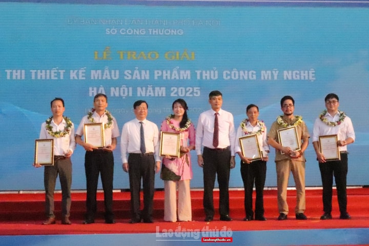 Hà Nội: Vinh danh 90 sản phẩm thủ công mỹ nghệ xuất sắc năm 2025