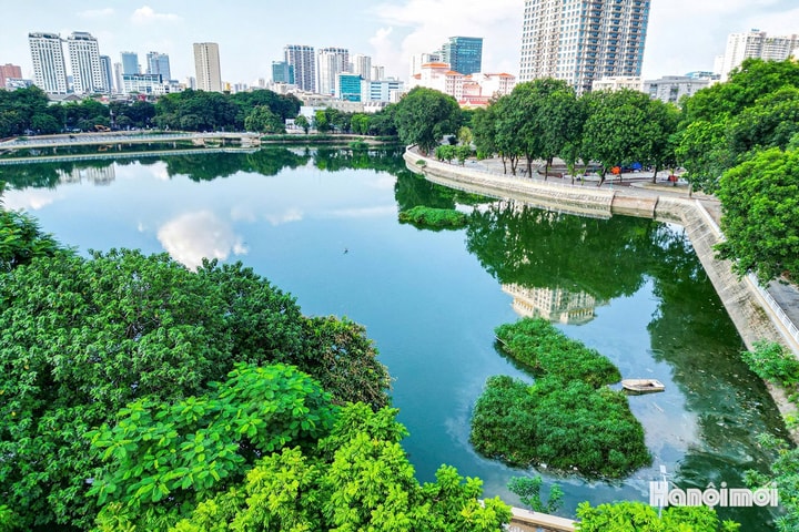 Công viên Nghĩa Đô “lột xác” sau gần 8 tháng cải tạo, sửa chữa