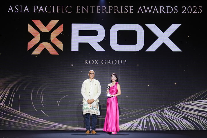 ROX Group 5 năm liên tiếp được vinh danh tại Giải thưởng APEA - khẳng định bản lĩnh doanh nghiệp Việt trên hành trình kiến tạo giá trị