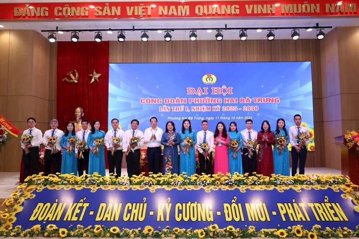 Ra mắt Ban Chấp hành Công đoàn phường Hai Bà Trưng khóa I, nhiệm kỳ 2025 - 2030