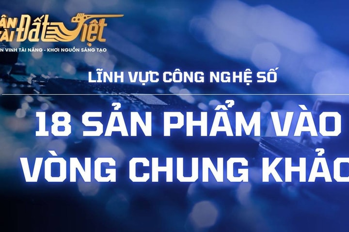 17 sản phẩm công nghệ số lọt vào chung khảo Nhân tài Đất Việt 2025